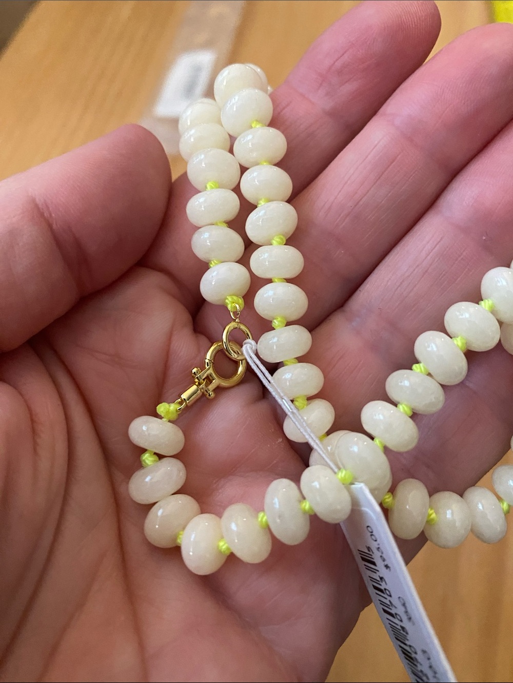gorjana Palma Necklace White Chalcedony 3840 NWT! - Picture 6 of 9